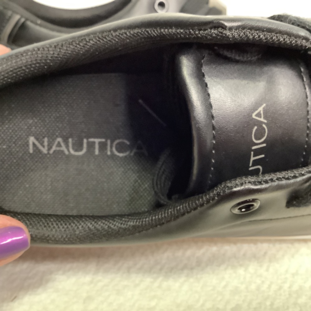 NWT Nautica Graves black men’s sneakers tie up - Picture 11 of 11